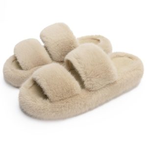 women's plush slippers